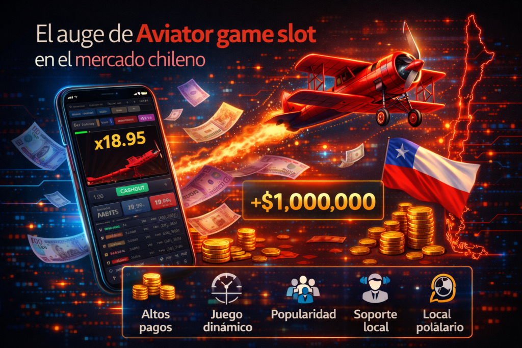 El auge de Aviator game slot en el mercado chileno